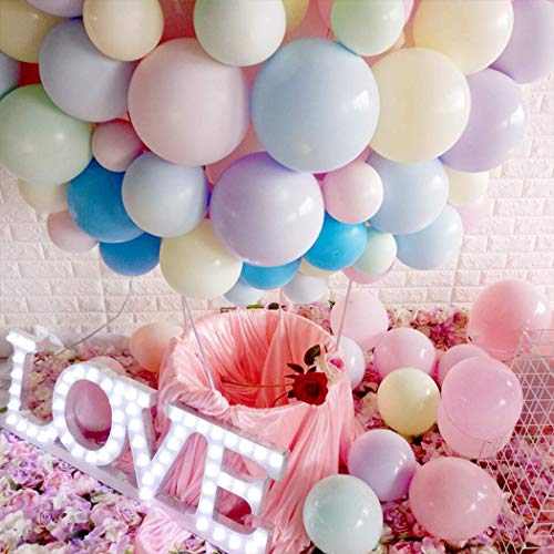 SOI Pastel Balloons For Decoration Pack of - 50 Multicolor Balloons For Decoration | Pastel Multicolour Balloons - Image 4