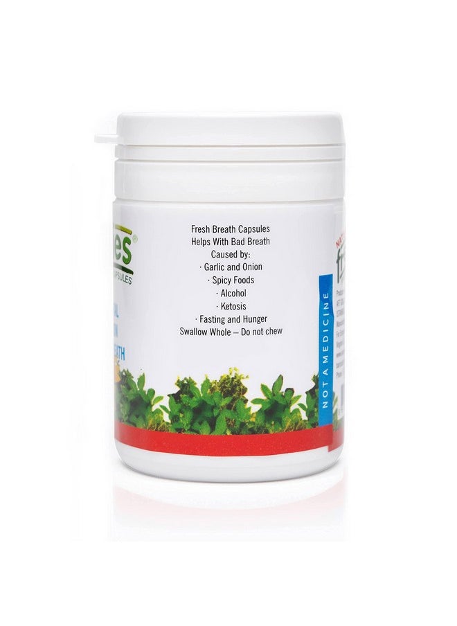 Freshies Freshies Gel Capsules for Bad Breath- Organic Peppermint and Parsley Oil Stomach Mint Breath Fresheners- Keto Friendly- Fresh Breath for 3+ Hours- 90 Count  - Image 5