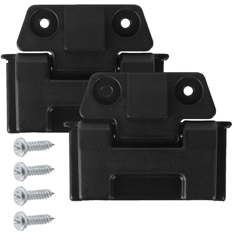 Replacement Cooler Hinge: 2 Pack Black, Precise Fit, Durable Construction - Easy Installation Cooler Door Hinge for Igloo BMX 25, 52, 72 Qt Cooler Repair - Image 1