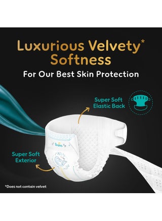 Luxurious Skin Touch with Luxurious Velvety Softness Inside Out  Size 5  11-16kg Premium Diapers For Toddlers - view 4