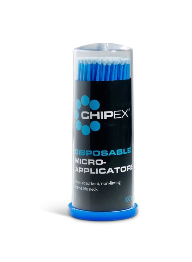 Chipex Ultra Precise Car Paint Touch Up Microbrushes - 100 Pack - Image 1