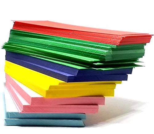 Imprint بطاقات فهرسة من ورق الكرتون عادي/فارغ بألوان متنوعة بحجم 3x5 إنش من IMPRINT، بطاقات رسائل فارغة للاستخدام المنزلي والمكتبي، يمكن الكتابة عليها وتستخدم لأغراض متعددة (250 قطعة في المجموعة) - Image 4