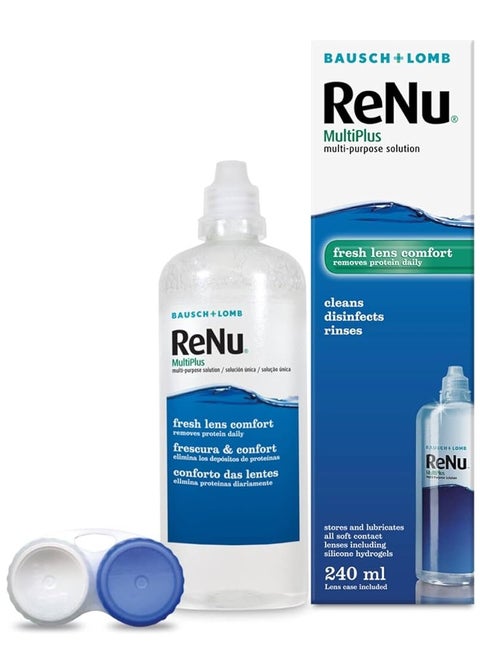 MultiPlus Fresh Lens Comfort Multi-Purpose Contact Lens Solution 240mL