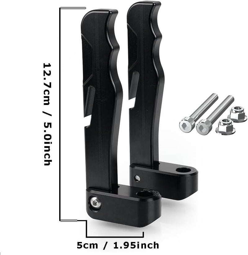 FREAXLL UTV X3 Door Handle Latches Kit for 2017-2023 Can-Am Maverick X3 Max R RR HO - 2Pcs Black - Image 5