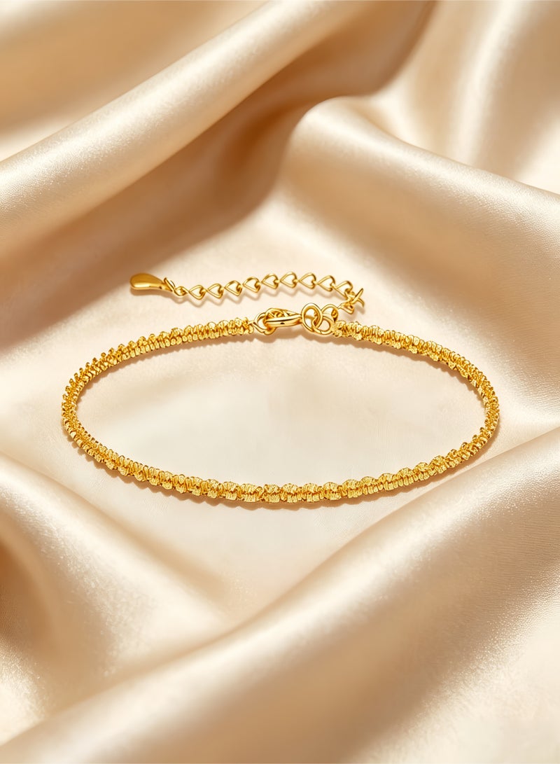 loven Women's bracelet, adjustable gold chain, jewelry gift - Image 2