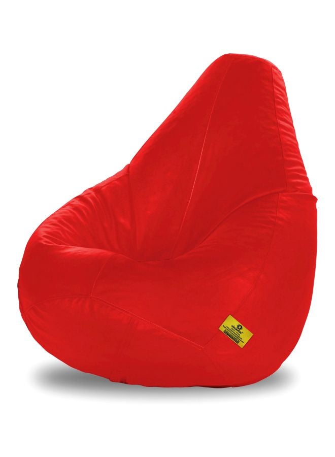 Dolphin Polystyrene Bean Bag Red - Image 2