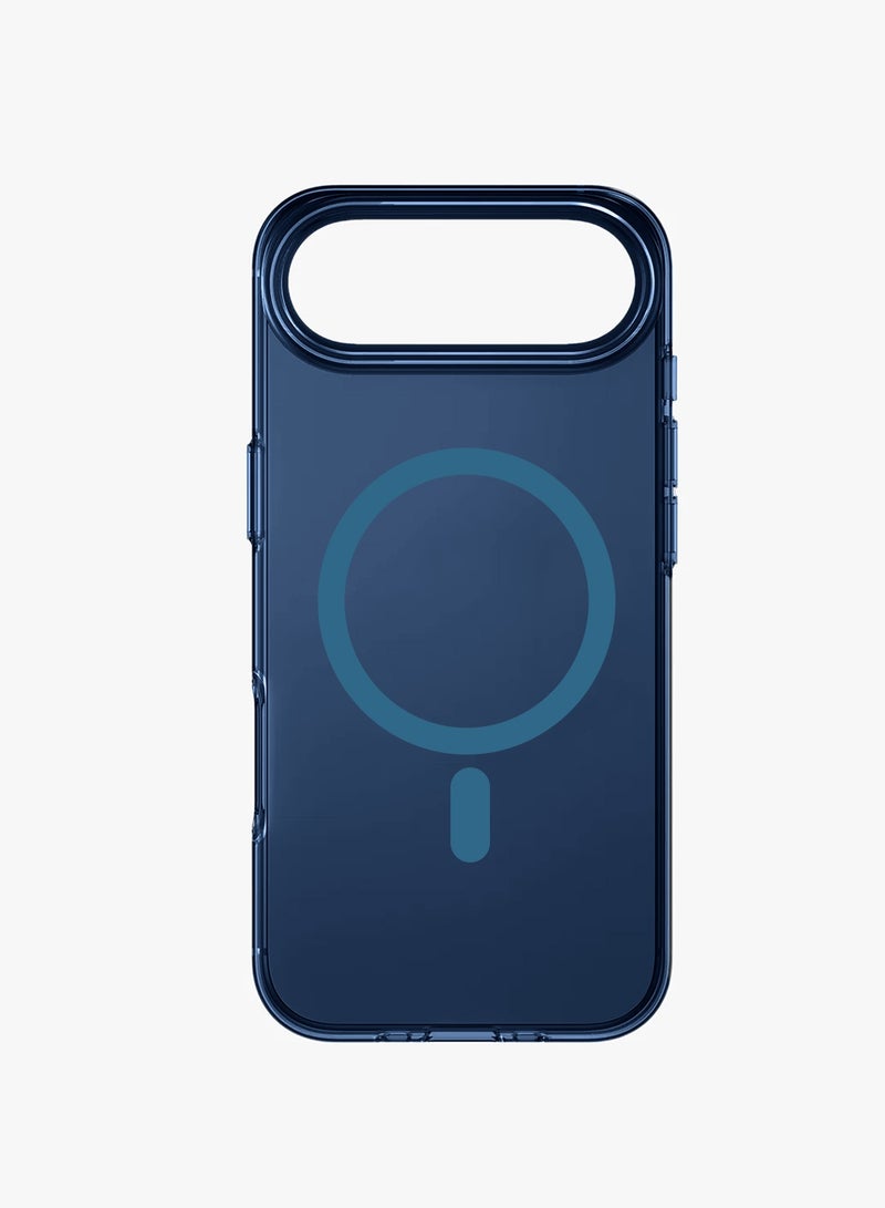 Wtech Apple iPhone 17 Air 5G 2025 Clear Case Compatible with MagSafe Skin Touch Soft TPU Case Cover (MCMPMN) - Blue - Image 2