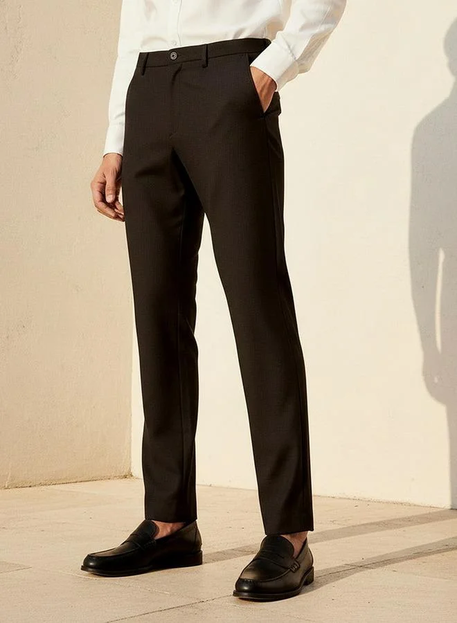 Splash FAV Men Slim Fit Formal Trousers
