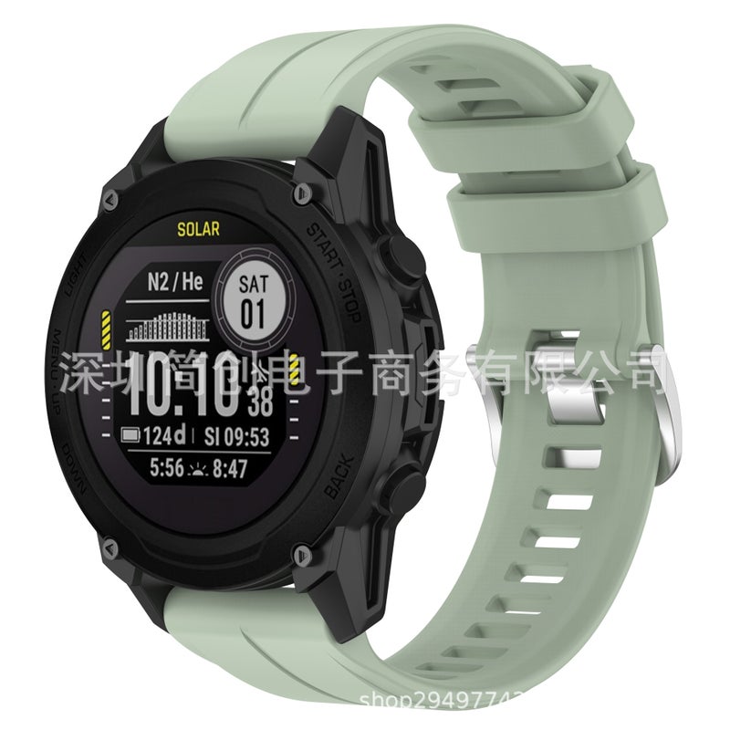 Suitable For Garmin Forerunner 955 Silicone Watchband Jiaming Descent G1 Watchband S60 Watchband - Image 5