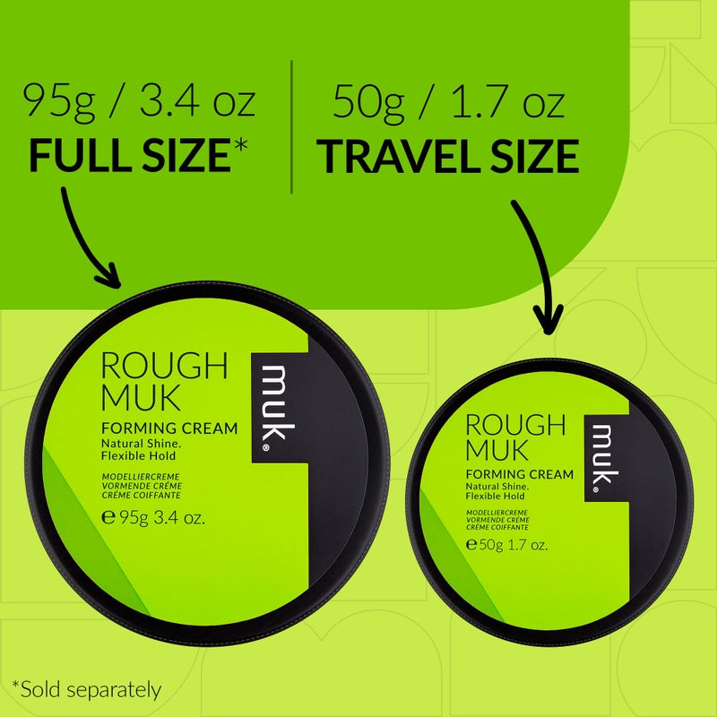 MUK. Haircare Rough Flexible Hold Forming Cream, Natural Sheen Cream - 1.7oz - Image 4