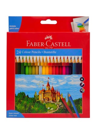 Pack Of 24 Colour Pencil Set