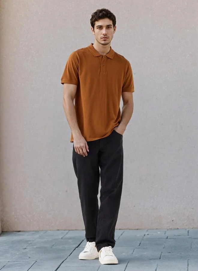 سبلاش فيڤ تيشيرت بولو بأكمام قصيرة