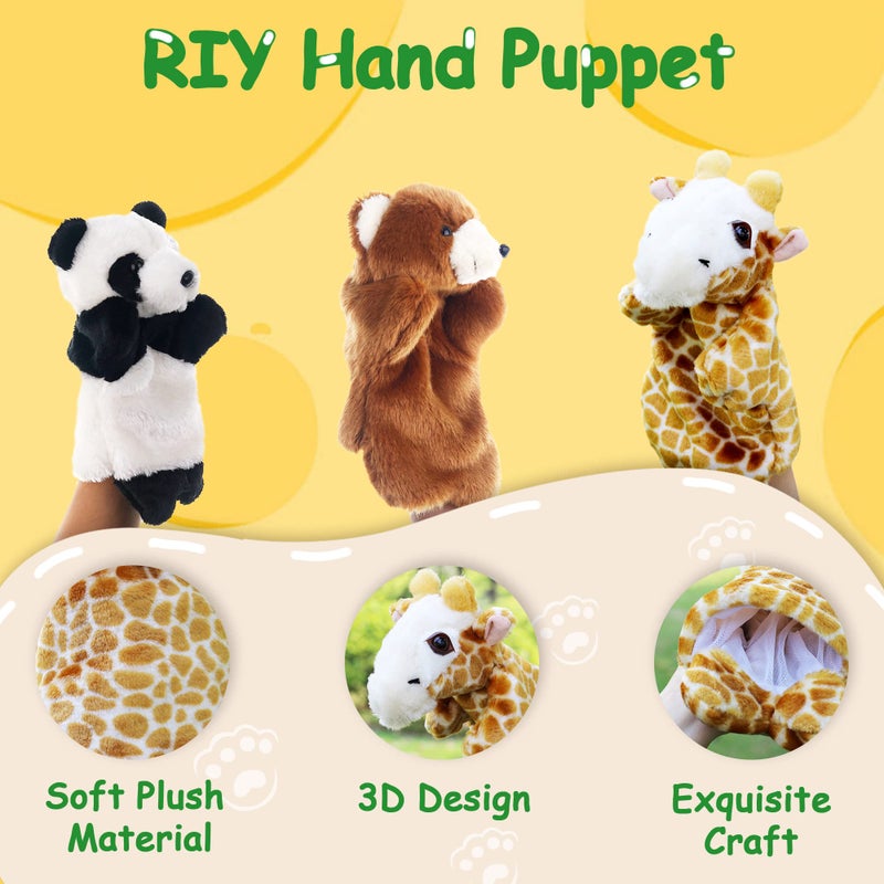RIY Hand Puppet - Farm Friends Animals Educational Puppets Sheep - Image 5