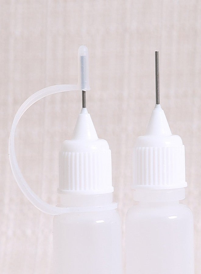 Grosun 10 Pieces 30ml Precision Tip Applicator Bottle Needle Glue DIY Quilling Tool Precision Squeeze Bottle - Image 5