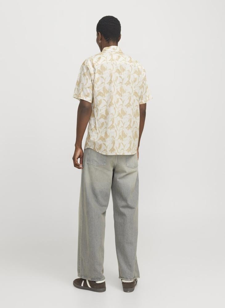 JACK & JONES Split Printed Relaxed Fit Shirt - Image 2
