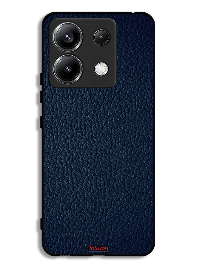 Tolwak Xiaomi Redmi Note 13 Pro 5G Protective Case Cover Leather Pattern - Image 1