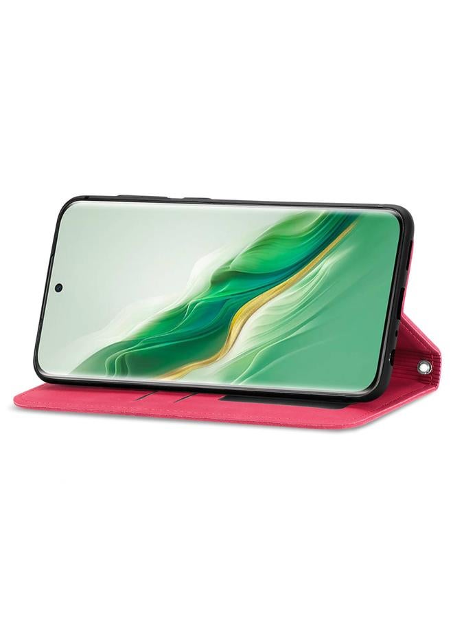 S-TOP Case For Honor Magic6 Retro Skin Feel Magnetic Flip Leather Phone Case - Image 4