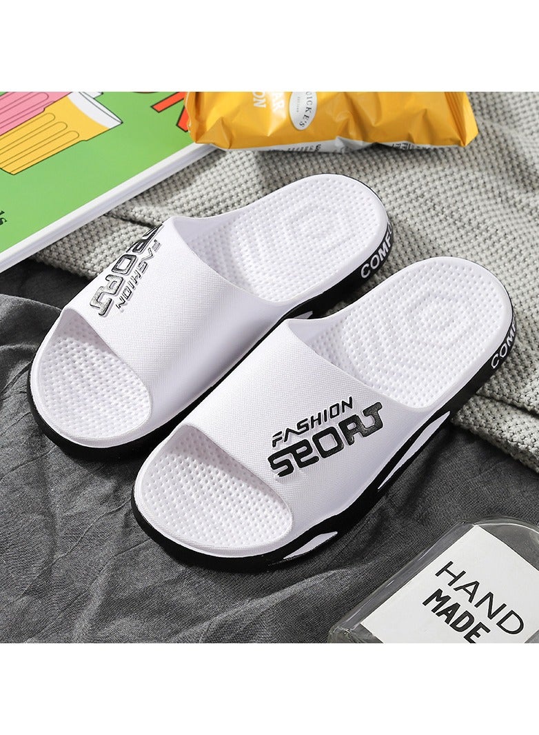 Women's and Men's Bathroom Anti Slip Quick Dry Ultra Soft Thick Bottom Home Slippers - Image 2