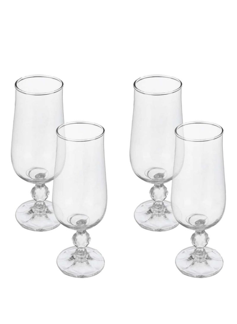 Claudia Glass Tumblers Set, 4 Pieces, 230 ml  - Image 1