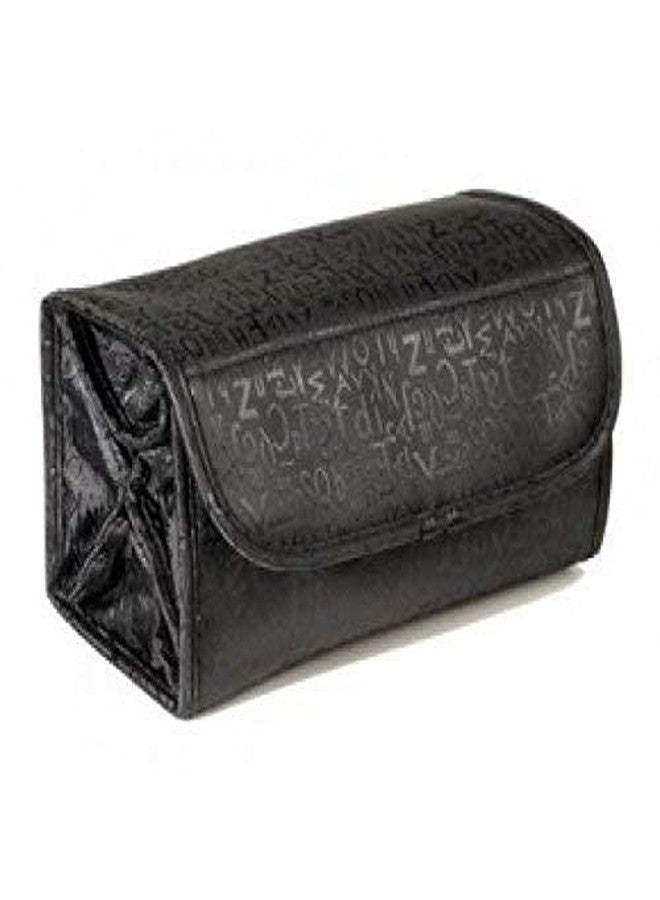 Homava Multi-Functional Hanging Toiletry Bag Foldable Cosmetic,Make up,Jewelry Storage Bag Portable Travel Pouch,9.5 x 4 x 5 Inch,Black - Image 1