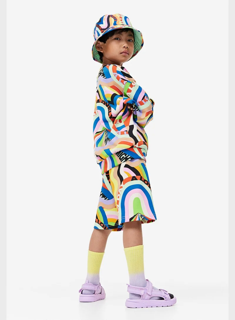 H&M Kids Patterned Sweatshorts
