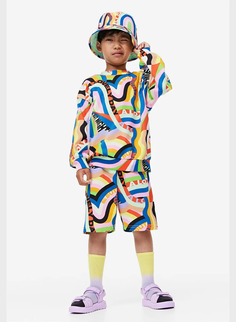 H&M Kids Patterned Sweatshorts