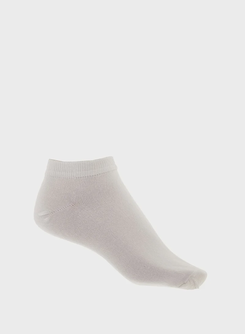 Seventy Five Basics 5 Pack Low Cut Socks with Antibacterial Finish
