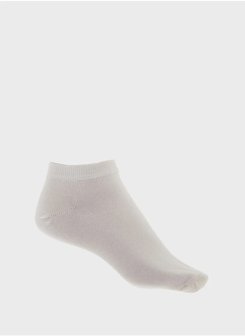 Seventy Five Basics 5 Pack Low Cut Socks with Antibacterial Finish