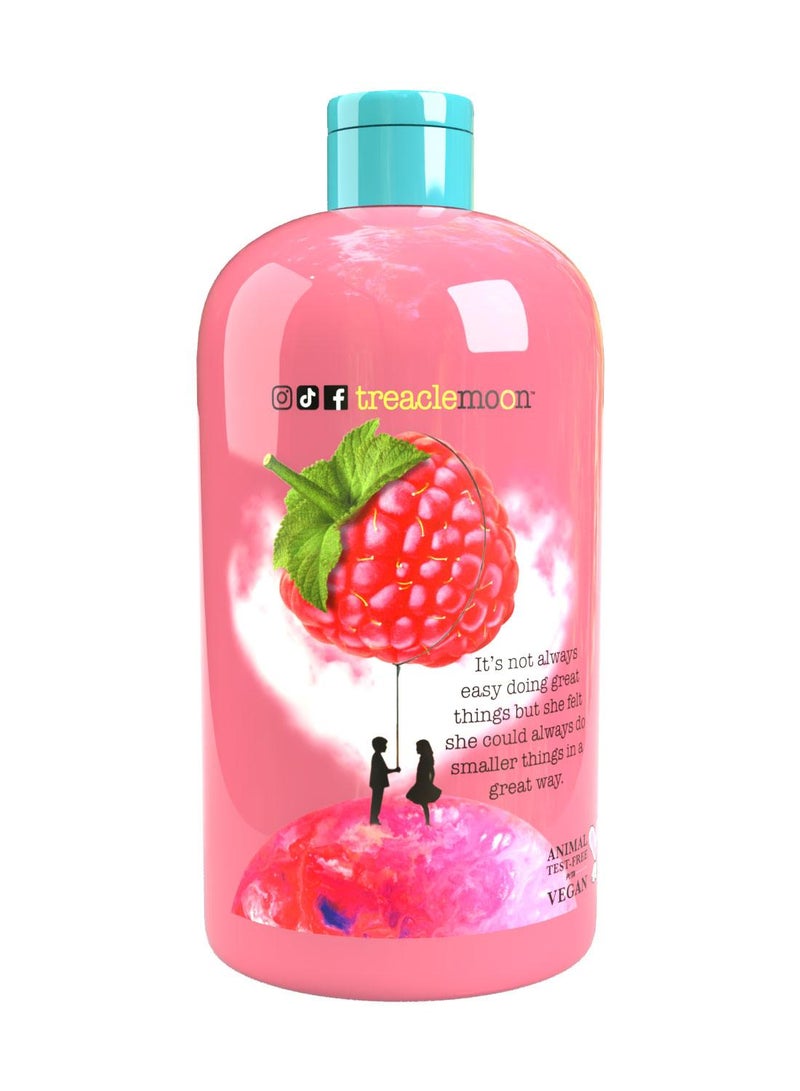 Treaclemoon Raspberry Kiss Shower and Bath Gel, 500 ml | Gentle Cleansing | Long-Lasting Freshness | Enriched with Natural Raspberry Extracts | Dermatologically Tested | Vegan and Cruelty-Free - Image 2