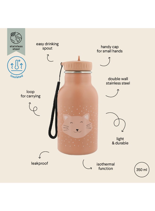 Trixie Double Wall Insulated Water Bottle - 350ml - Mrs. Cat - Image 4