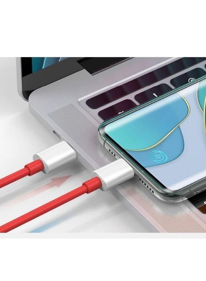 65W WARP Charger with USB-C to USB-C Cable for OnePlus Devices - Image 3