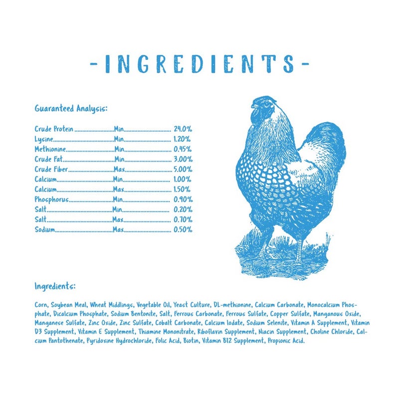 Manna Pro Gamebird & Showbird Crumbles - Premium Poultry Feed for Chickens, Ducks, Gamebirds, Turkeys & Bantams - Fortified with Vitamins & Minerals - Healthy Complete Diet - 5 lb Bag - Image 5