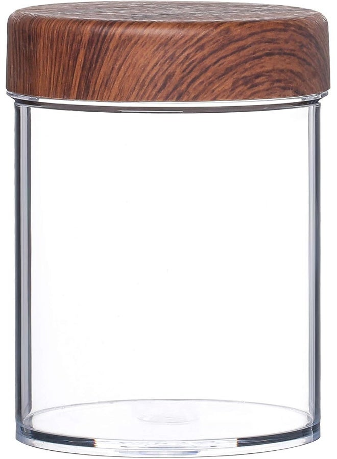 Evelin 1850 ML Hand Made Round Jar, Clear - 10829M - Image 1