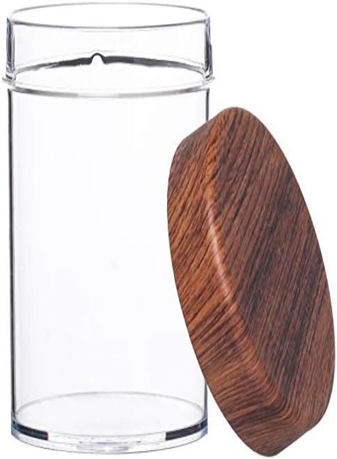 Evelin 1850 ML Hand Made Round Jar, Clear - 10829M - Image 5