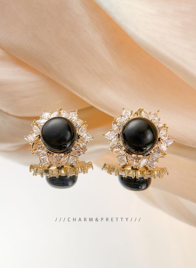 Take Two Embellished Stud Earrings - Image 2