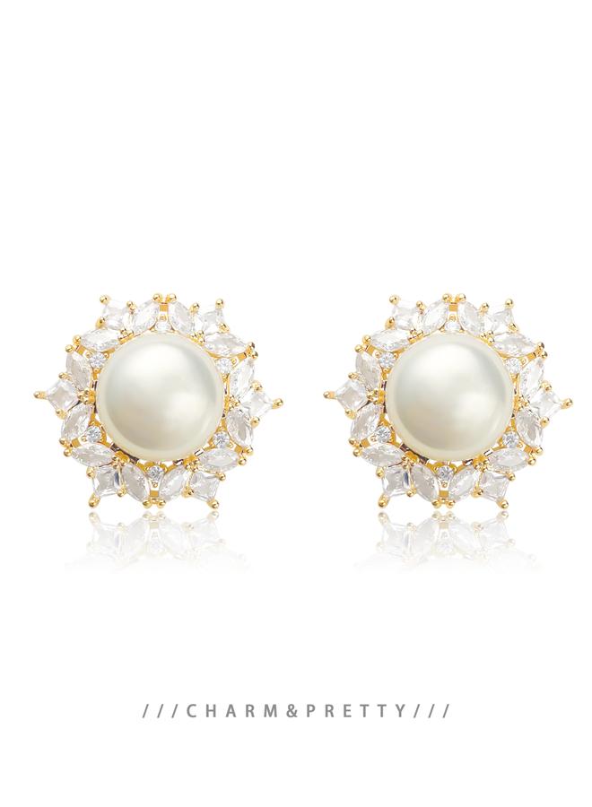Take Two Embellished Stud Earrings - Image 4