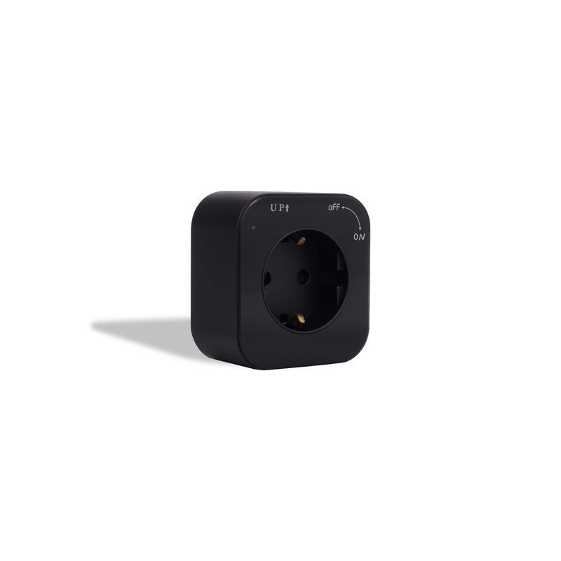 زويا بريزة مجوفة سوكت مربع  أسود ZOYA -013 BK 16A - Image 1