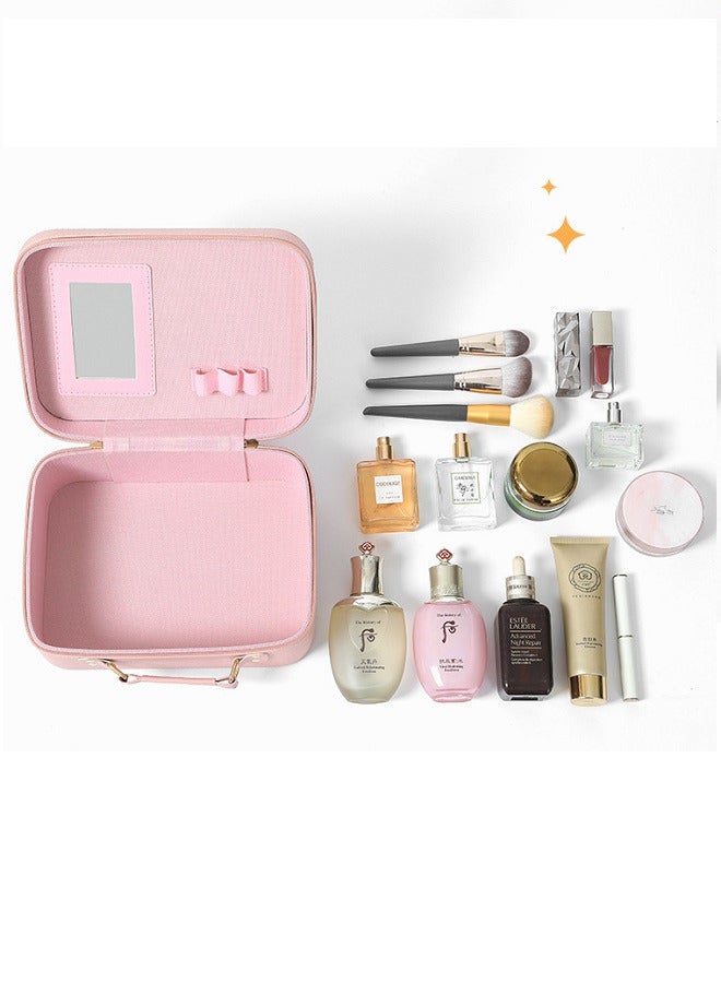 Cute Pink Cosmetic Bag - Image 5