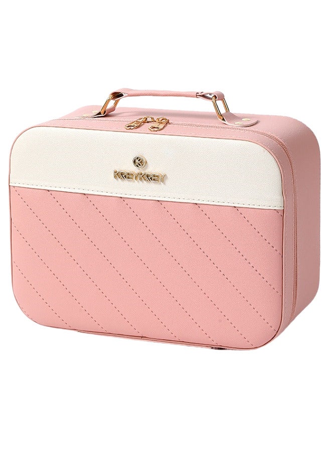 Cute Pink Cosmetic Bag - Image 3