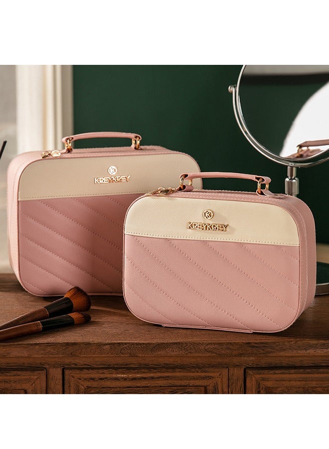 Cute Pink Cosmetic Bag - Image 4