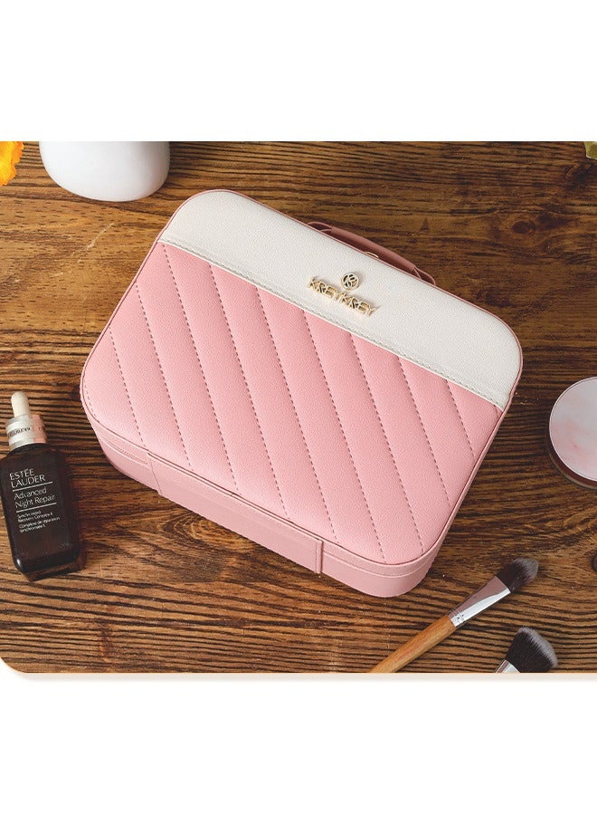 Cute Pink Cosmetic Bag - Image 1