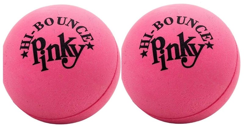 جا-رو Ja-Ru Hi-Bounce Pinky Ball (كراتان نطاطان) كرات لكي الأطفال. العلاج بالتدليك كرة الإجهاد. الرياضة الداخلية والخارجية الملعب لعبة كبيرة الحزب لصالح تخزين الحشوات 976-2p - Image 1
