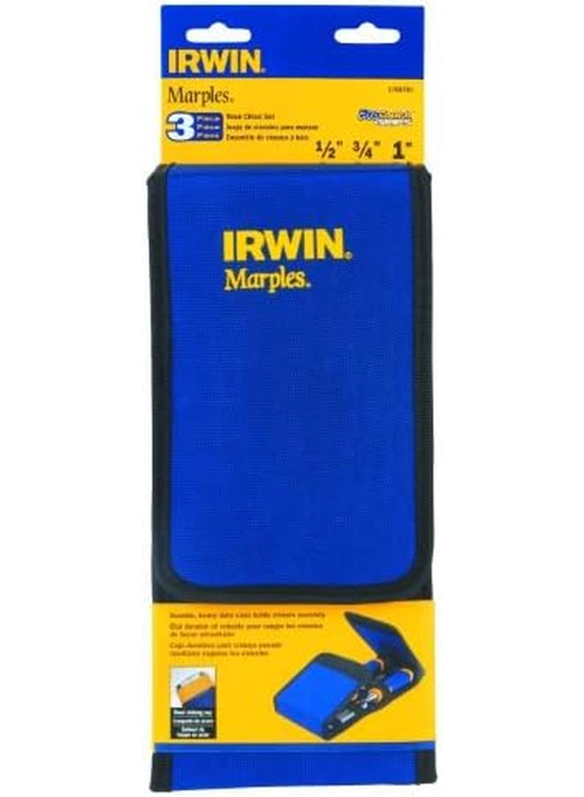 IRWIN Marples Chisel Set With Wallet 3 Piece 1768781 Blue  - Image 2
