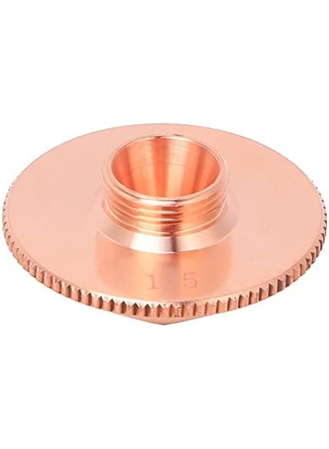 نحاسي فوهة واحدة 1.5 ملم لآلة قطع الليزر بالألياف ثاني أكسيد الكربون - Image 3