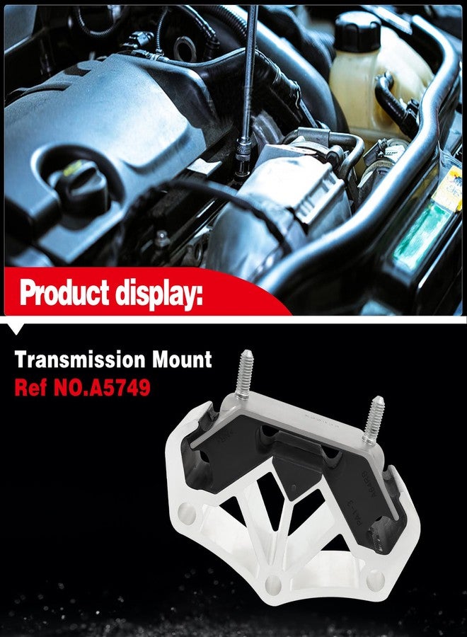 YBDDZH Engine Mount Compatible with 2011-2017 Mustang 3.7L V6 & 5.0L V8 Engine, Replaces OE A5749 EM4230 3294 BR3Z7E373A BR3Z7E373B 1PCS - Image 3