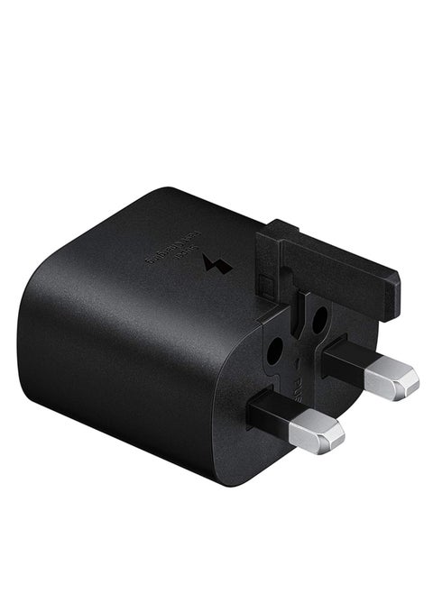 25W Travel Adapter Black