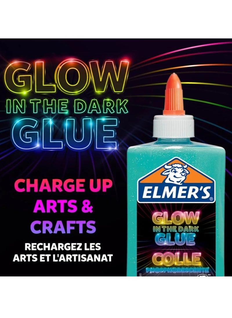 ELMER'S - Glow In The Dark Liquid Glue Blue - Image 1
