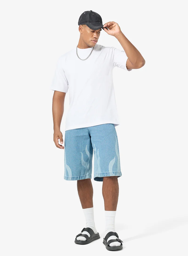 Seventy Five Basics Oversized Drop Shoulder T-Shirt
