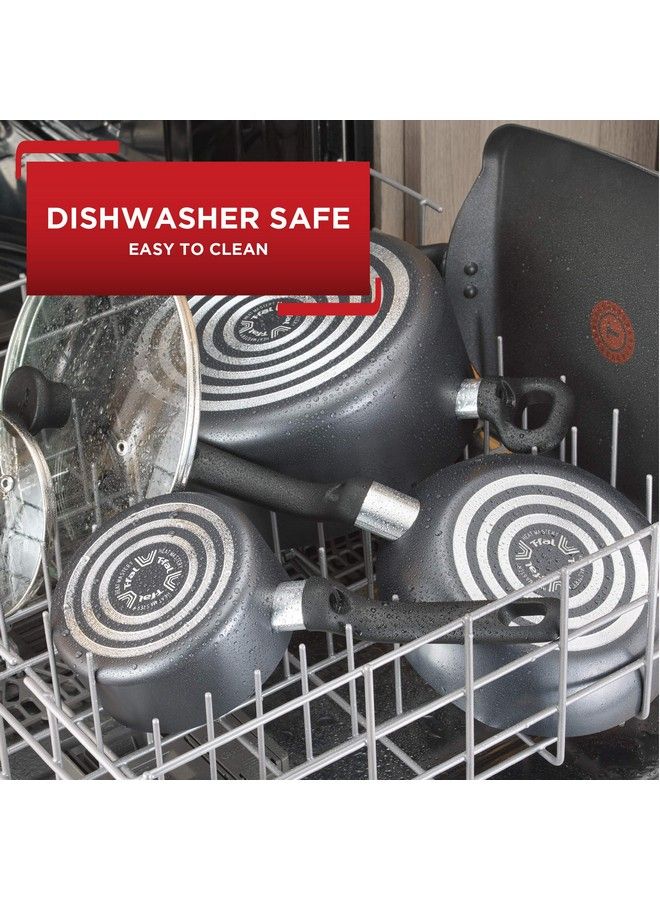 T-fal Professional Nonstick Fry Pan 12.5 Inch Induction Cookware Pots And Pans Dishwasher Safe Black - Image 5