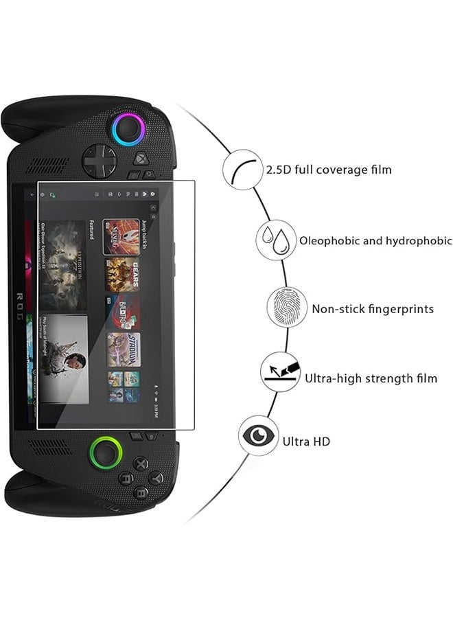 HAVEN 2-Pack Rog Xbox Ally X Tempered Glass Screen Protector, Scratch-Free, 9h Hardness, High-Definition Screen Protector, 0.26 Mm Ultra-Clear, Ultra-Durable - Image 2